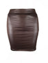 High Waist Bag Hip Slim Mini Sexy Short Skirt - ROUTINE FASHION